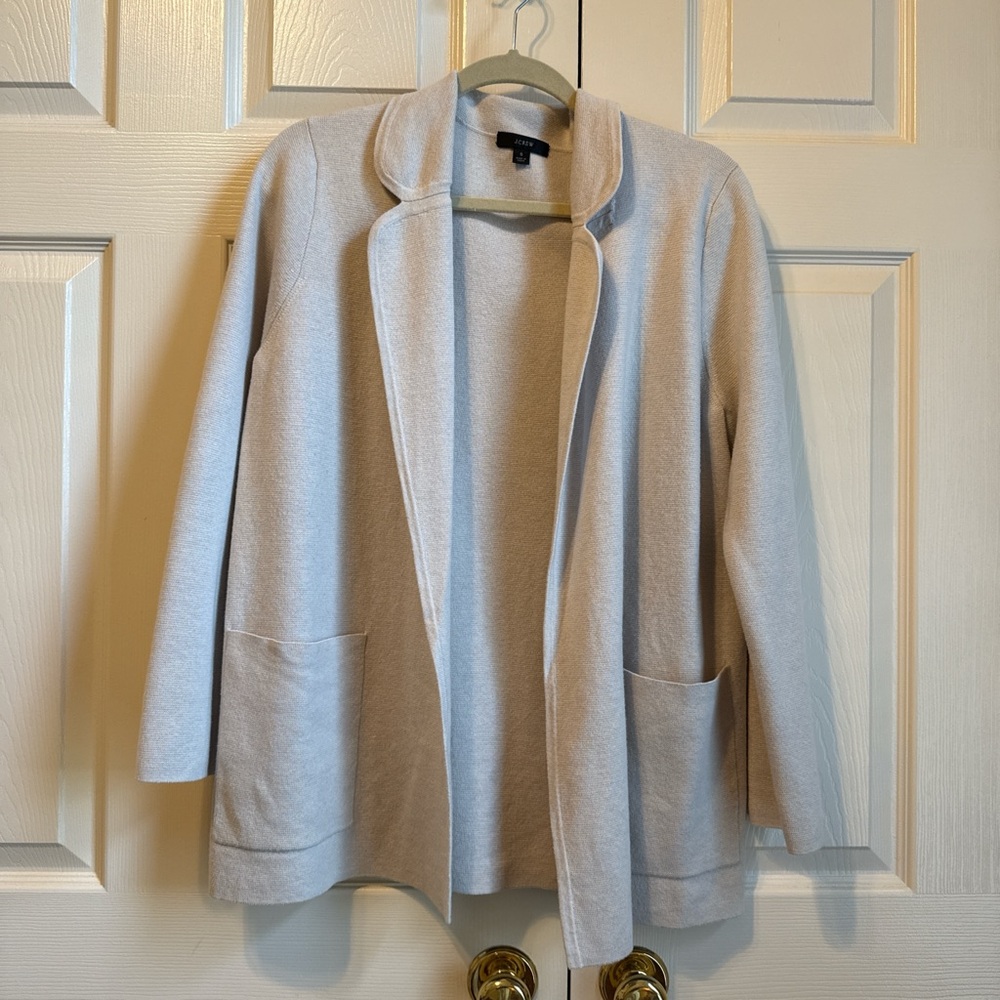J. Crew Soft White Blazer